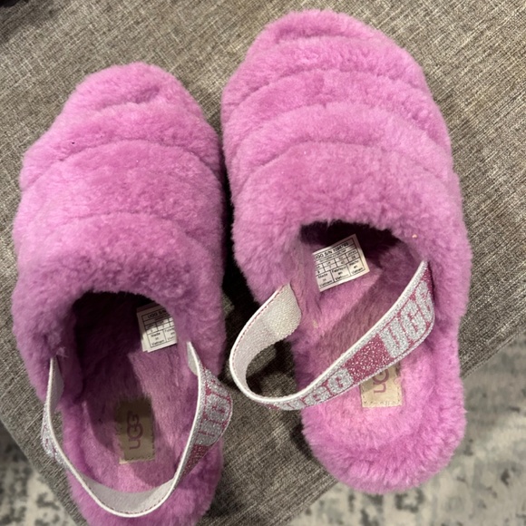 Uggs Oh Yeah Slingback Pink Size 9 Slippers - Picture 4 of 5